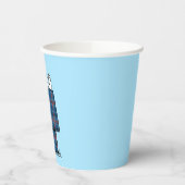 Gobelets En Papier cacahuètes | Snoopy Plaid Flannel Holiday Dog Hous (Gauche)