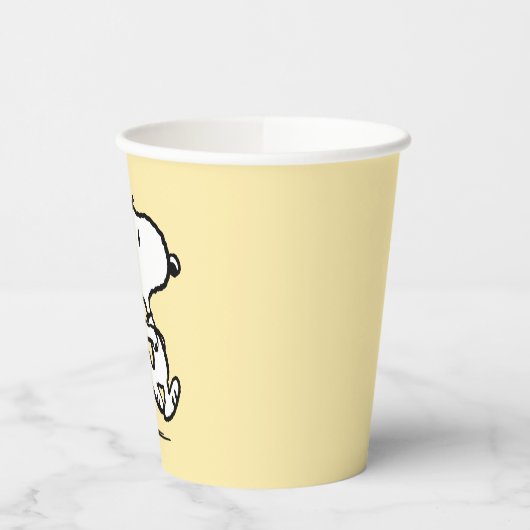 Gobelets En Papier cacahuètes | Snoopy Running (Gauche)