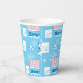 Gobelets En Papier cacahuètes | Snoopy Snow Day Motif (Droite)