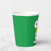 Gobelets En Papier cacahuètes | Snoopy & Woodstock (Droite)