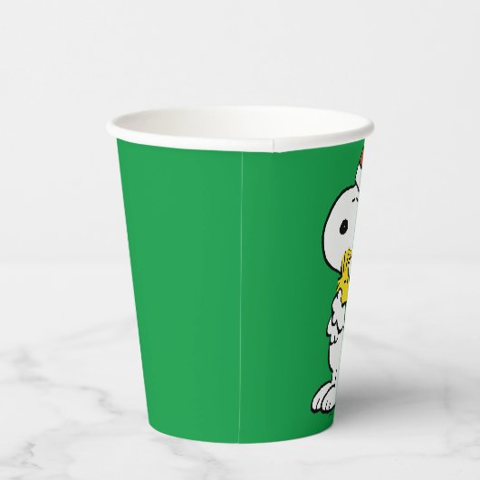 Gobelets En Papier cacahuètes | Snoopy & Woodstock (Droite)