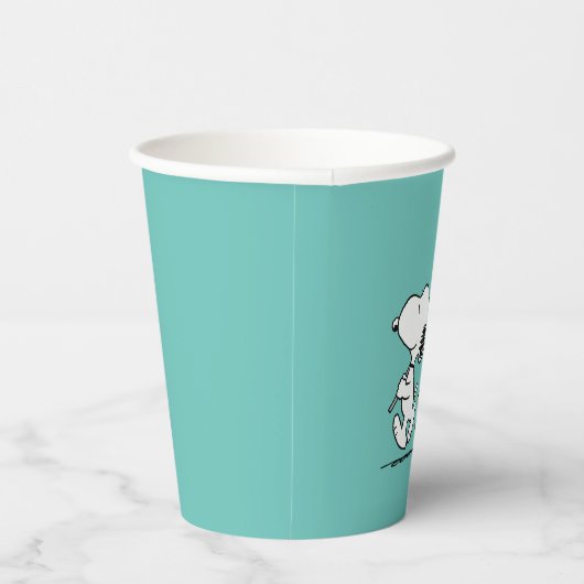 Gobelets En Papier cacahuètes | Snoopy & Woodstock (Droite)