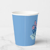 Gobelets En Papier cacahuètes | Snoopy & Woodstock Flower Garden (Droite)