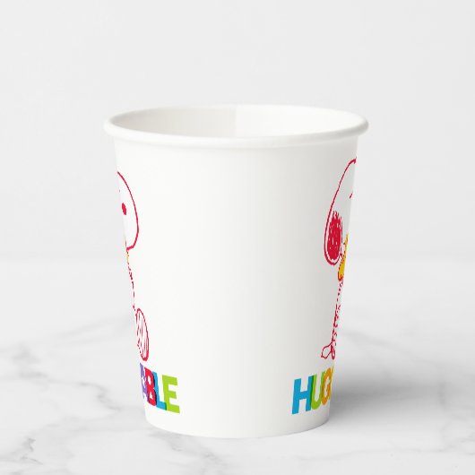 Gobelets En Papier cacahuètes | Snoopy & Woodstock Huggable (Gauche)