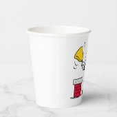 Gobelets En Papier cacahuètes | Snoopy & Woodstock Père Noël Bell Rin (Droite)