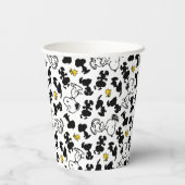 Gobelets En Papier cacahuètes | Snoopy & Woodstock Shadow Motif (Verso)