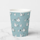Gobelets En Papier cacahuètes | Snoopy & Woodstock Winter Break Motif (Droite)