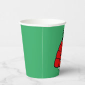 Gobelets En Papier cacahuètes | Veste Snoopy Red Puffer (Droite)