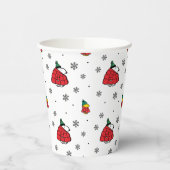 Gobelets En Papier cacahuètes | Veste Snoopy Red Puffer (Gauche)