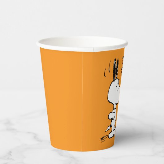 Gobelets En Papier cacahuètes | Woodstock Scares Snoopy (Droite)