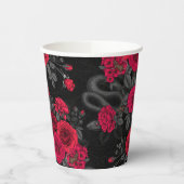 Gobelets En Papier Caché en rose (Gauche)