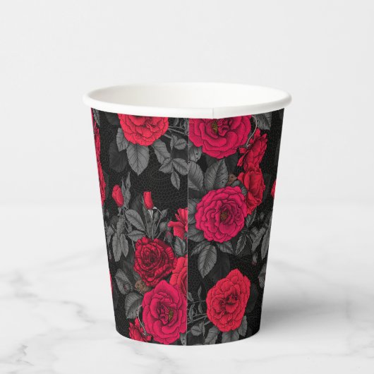 Gobelets En Papier Caché en rose (Droite)