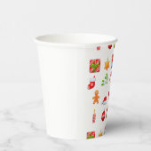 Gobelets En Papier Cadeau de fête de Noël conception festive (Droite)