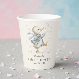Gobelets En Papier Cadeau de naissance sous forme de livre d'histoire