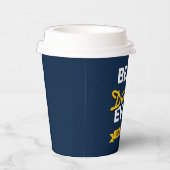 Gobelets En Papier Cadeau fête des pères | Meilleures tasses de papie (Droite)