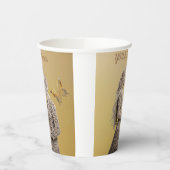 Gobelets En Papier Cadeaux de mariage pour mariée et chambre (Gauche)