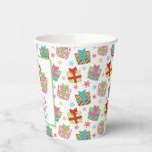 Gobelets En Papier Cadeaux de Noël fantasques (Gauche)