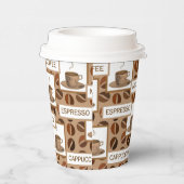 Gobelets En Papier Café (Droite)