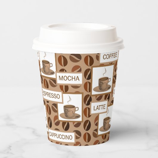 Gobelets En Papier Café (Recto)