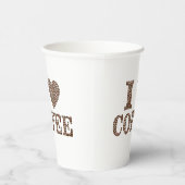 Gobelets En Papier Café (Droite)