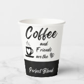Gobelets En Papier Café amitié Spécialité Mug (Recto)