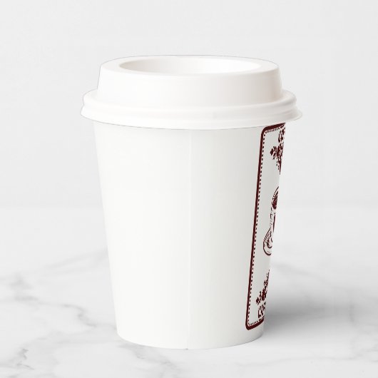 Gobelets En Papier café / café (Droite)