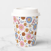 Gobelets En Papier Café cassé Tasse en papier (Verso)