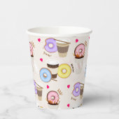 Gobelets En Papier Café Donut (Gauche)