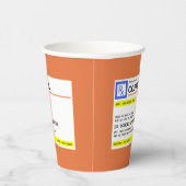 Gobelets En Papier Café d'ordonnance humoristique (Droite)
