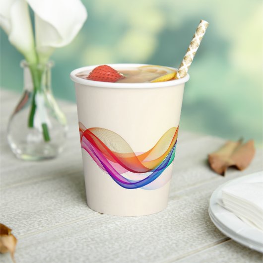 Gobelets En Papier Café moderne Café Café ou Bar Custom Barista (Insitu)