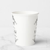 Gobelets En Papier Café Paris (Droite)