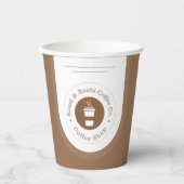 Gobelets En Papier Café professionnel moderne (Recto)