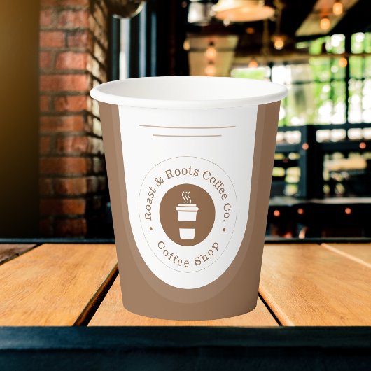 Gobelets En Papier Café professionnel moderne