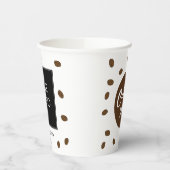 Gobelets En Papier Café to Go Café Boutique Kafeteria Business Logo (Gauche)