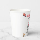 Gobelets En Papier Camions bébé en construction baby shower (Droite)