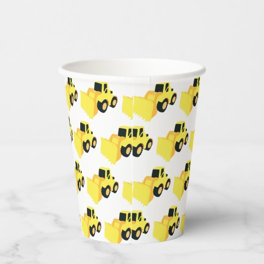 Gobelets En Papier Camions de construction de chargeurs avant (Droite)