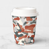 Gobelets En Papier Camouflage d'automne (Droite)