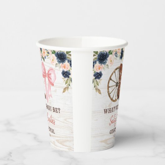 Gobelets En Papier Campagne Boots or Bows Genre Revevey Paper Cup (Gauche)