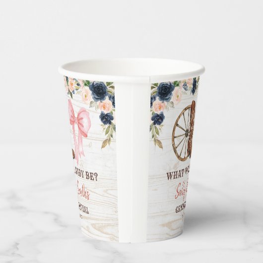 Gobelets En Papier Campagne Boots or Bows Genre Revevey Paper Cup (Droite)