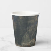 Gobelets En Papier Campagne d'herbe d'automne de la vache de haute-te (Recto)