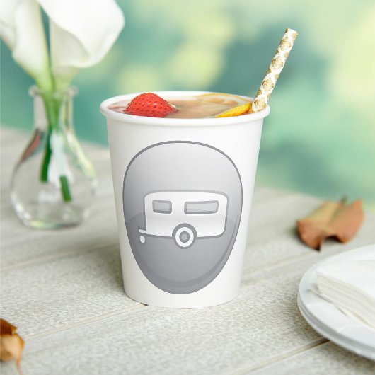 Gobelets En Papier Camper Trailer
