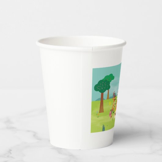 Gobelets En Papier Camping Coupes d'Anniversaire À Thème (Droite)