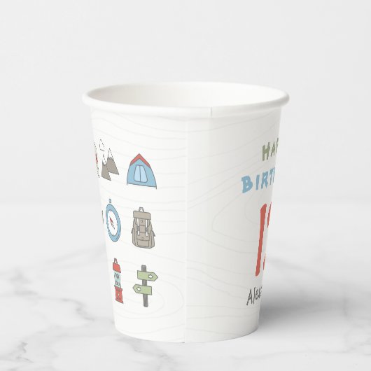 Gobelets En Papier Camping d'aventure en plein air Randonnée pour enf (Droite)