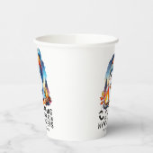 Gobelets En Papier Camping plus amusant avec les Fantômes Halloween (Gauche)