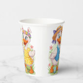 Gobelets En Papier Canard de Pâques (Droite)