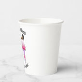 Gobelets En Papier Cancer du sein - Personne ne combat seul (Gauche)