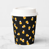 Gobelets En Papier Candy Corn Halloween Party (Gauche)