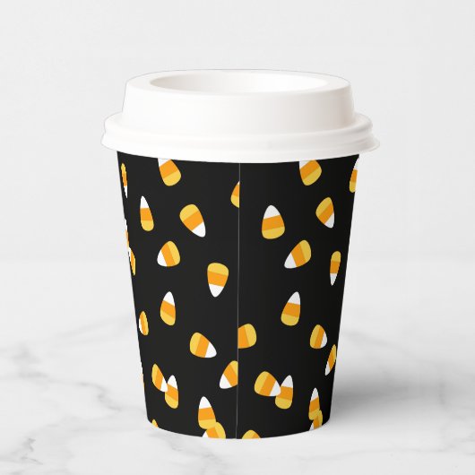 Gobelets En Papier Candy Corn Halloween Party (Droite)