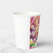 Gobelets En Papier Candyland pour enfants personnalisés (Droite)