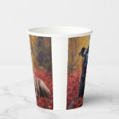 Gobelets En Papier Cane Corso en automne Feuilles automne Inspire (Droite)